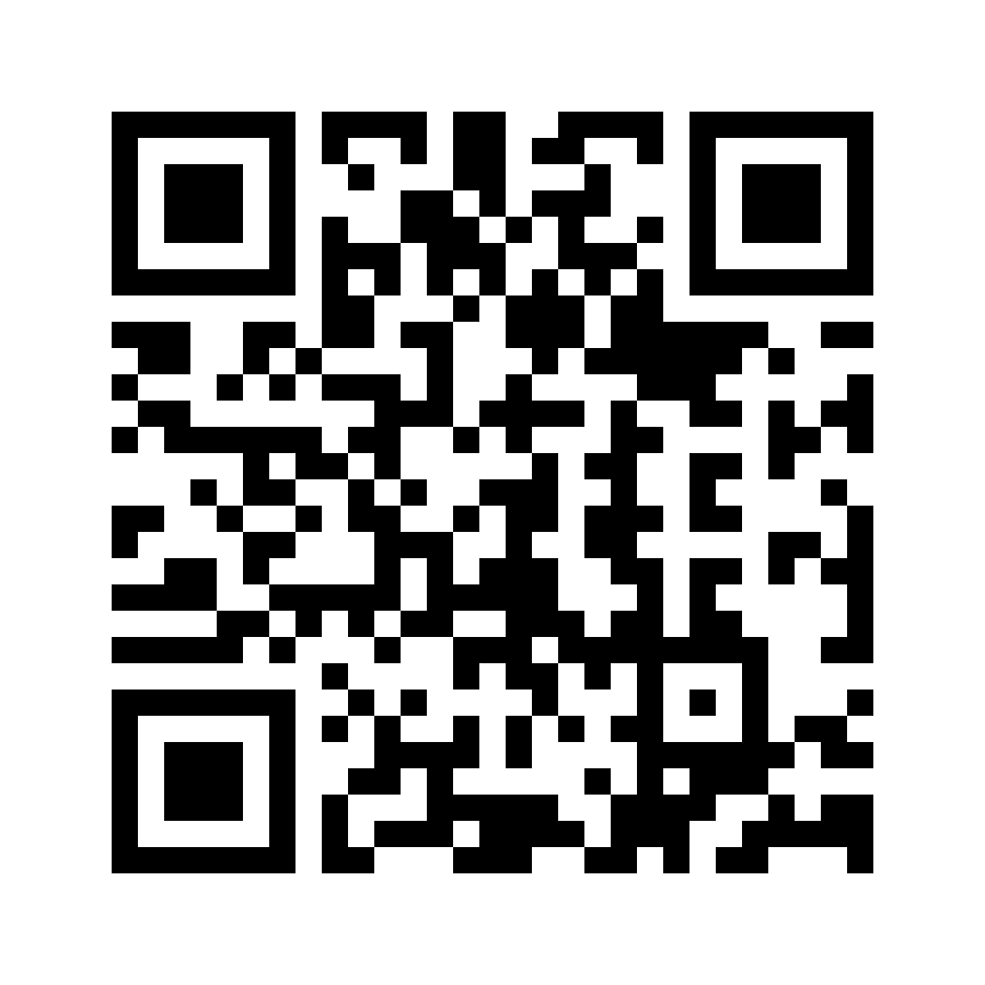 NHK盛岡放送局のホームページに繋がるQRコード