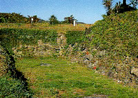 本丸の石垣の画像