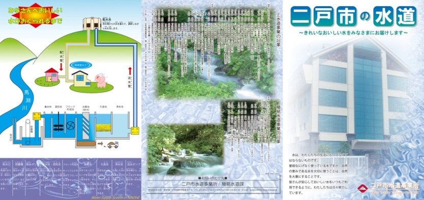 二戸市水道事業所パンフレット１