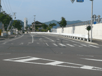 二戸駅周辺道路交差点の画像